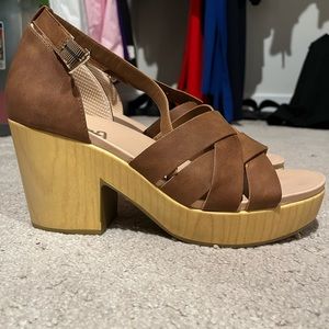Strappy Wedges